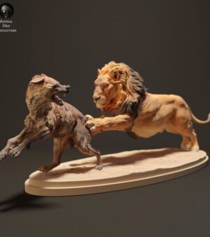 Sư tử săn linh cẩu