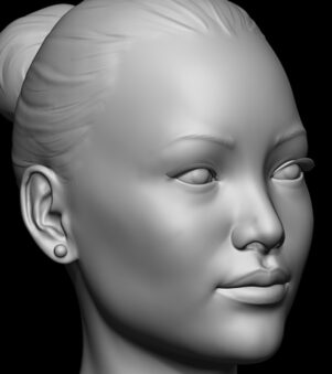 Head Base Mesh