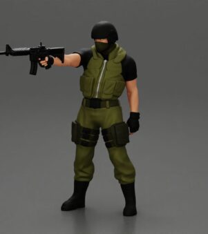 man with tactical mastery