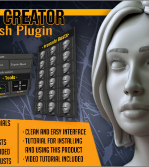 Bust Creator ZBrush