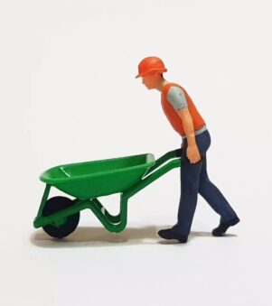 Figure Marji with construction