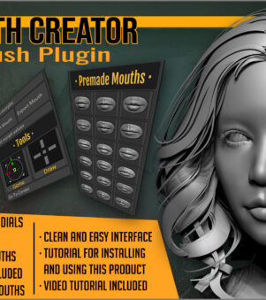 Mouth Creator ZBrush