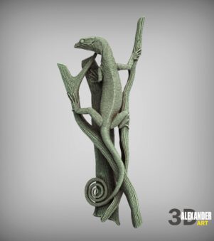 thằn lằn Varanus prasinus