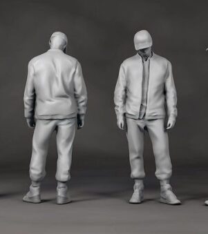 Man in Jacket Action Figure