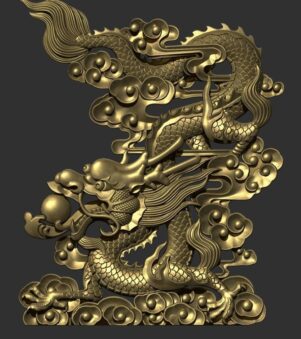 dragon statue of