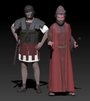 Erode and roman soldiers