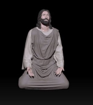 Jesus pose 2