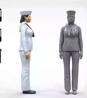 Navy Reserve Enlisted Sailor Woman