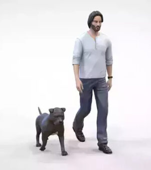 John Wick movie with his dog