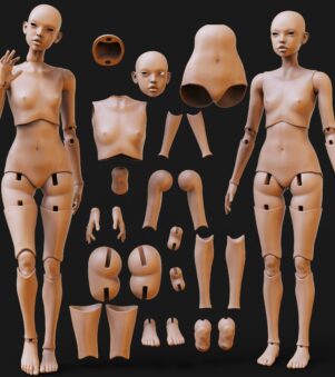 Gabriel - 3D BJD Doll